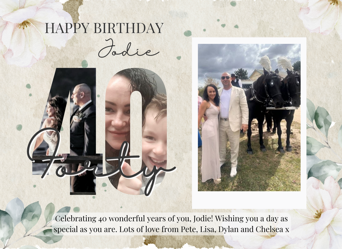 Birthday Keepsake