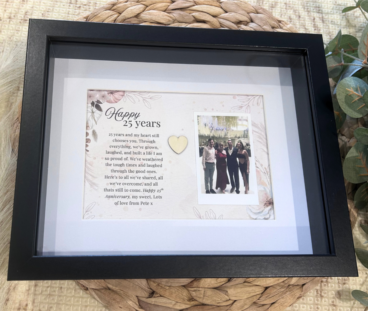 Anniversary Keepsake