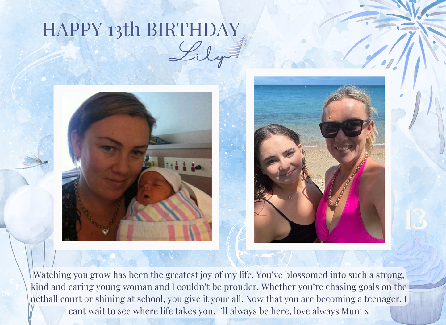 Birthday Keepsake